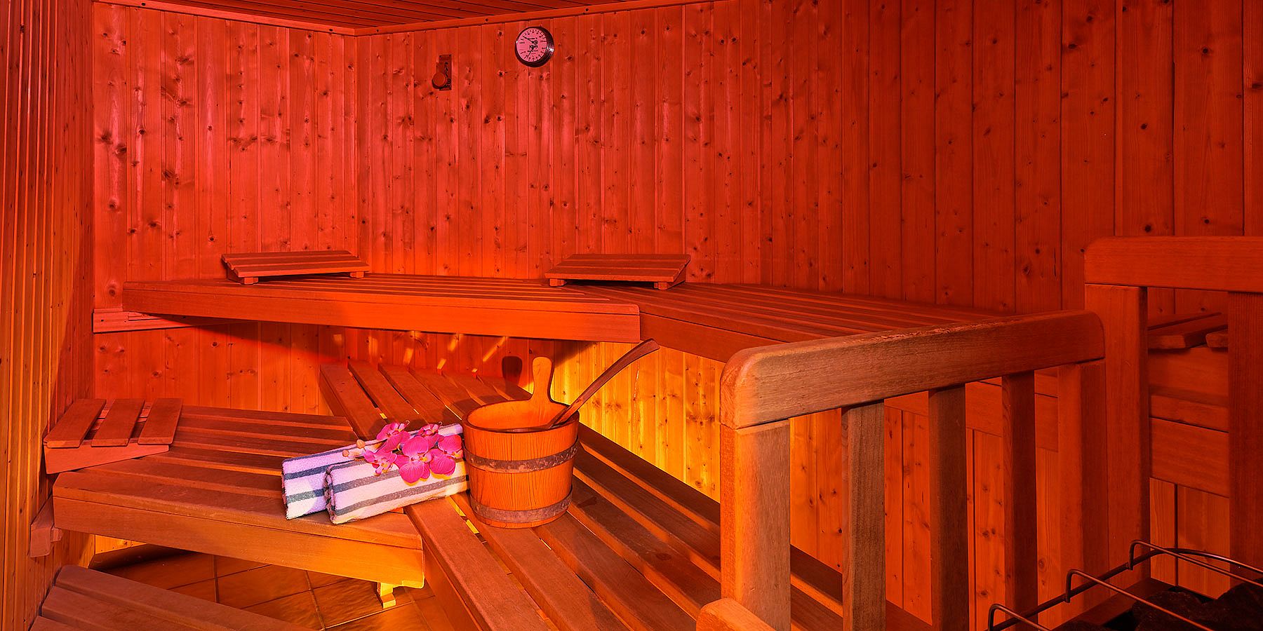 Finnische Sauna im Maria Theresia