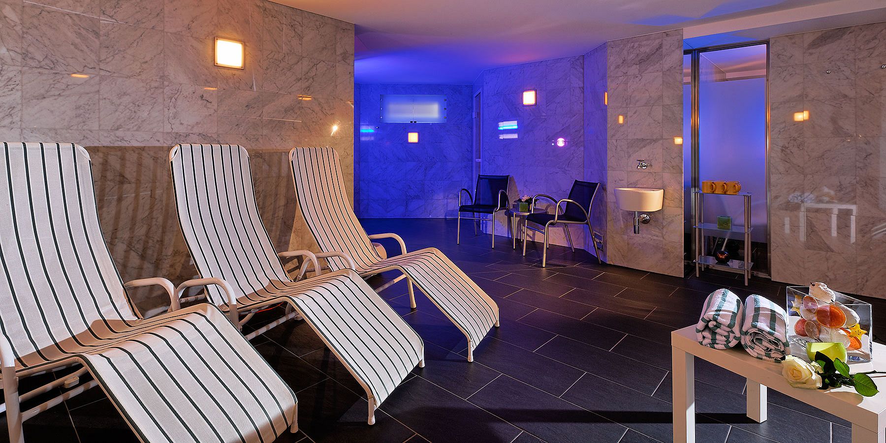 Wellnessbereich im Hotel Garni Maria Theresia